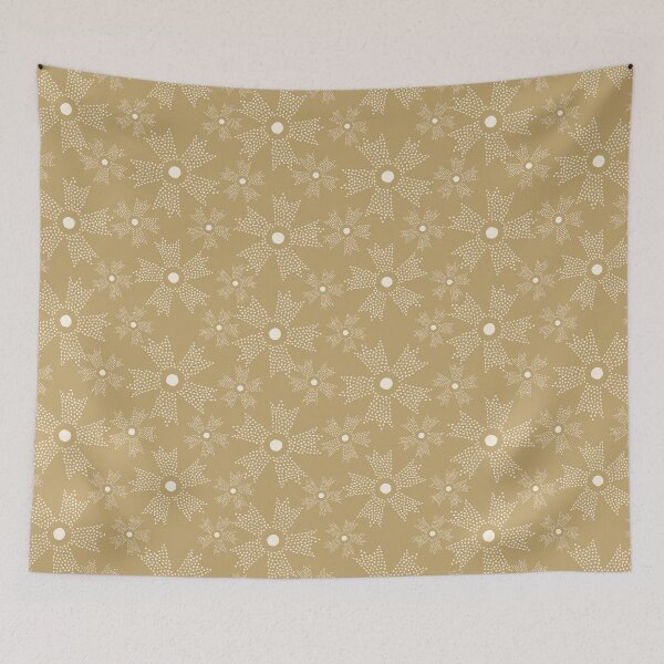 Item preview, Star Flowers gold designed and sold by Colour Angel by KV.