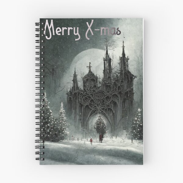 Item preview, Gothic X-mas Card designed and sold by CartoonrBOY.