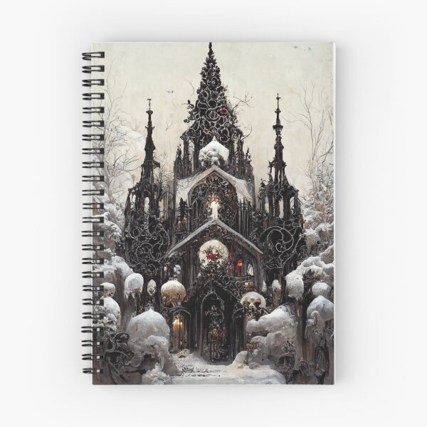 Item preview, Gothic X-mas Card designed and sold by CartoonrBOY.