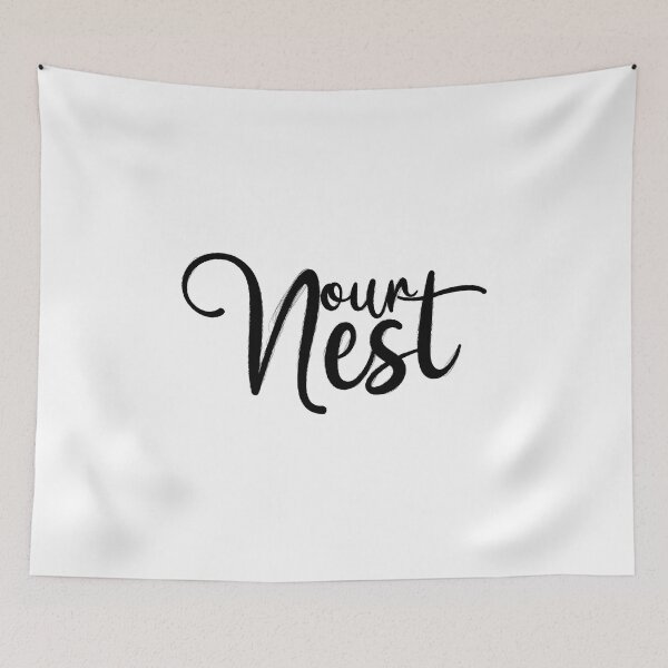 Item preview, our nest, Bless Our Nest designed and sold by RedArtsDesign.