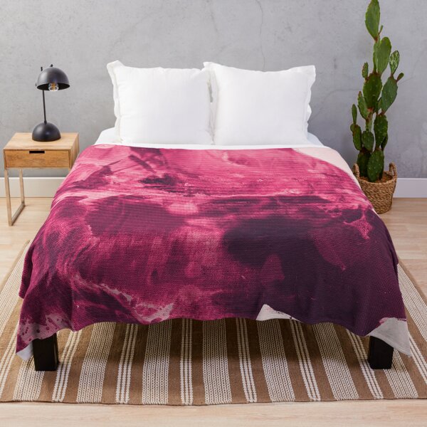 Item preview, Cabernet: A beautiful minimal painting in wine red and pink by Alyssa Hamilton Art designed and sold by Alyssa Hamilton Art.