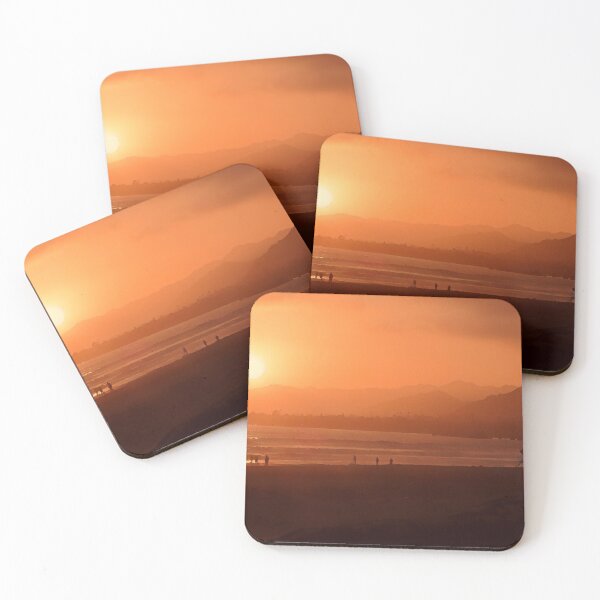 Item preview, Santa Monica Beach Sunset California West Coast Paradise designed and sold by TastyTonic.