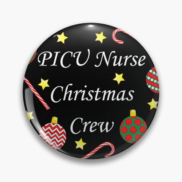 Item preview, PICU Nurse Christmas Crew (White) designed and sold by Zia Frazier.