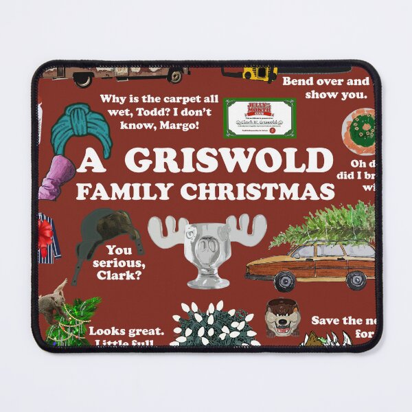 Item preview, Vintage Red Christmas Vacation Griswold Family Christmas designed and sold by happyholidayfan.