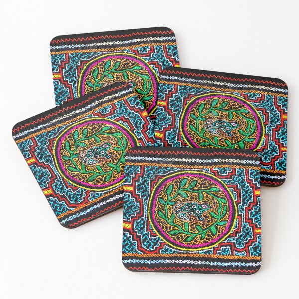 Item preview, Shipibo tapestry design  designed and sold by petesonearth.