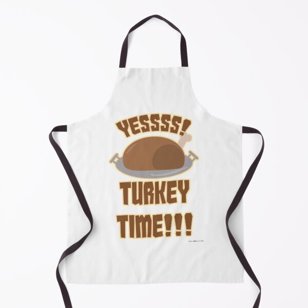 Item preview, Yes Turkey Time Fun Thanksgiving Slogan designed and sold by mytshirtfort.
