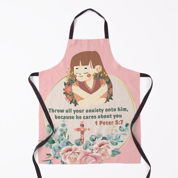 Item preview, Bible Scripture 1 Peter 5:7 designed and sold by VerseforWear.