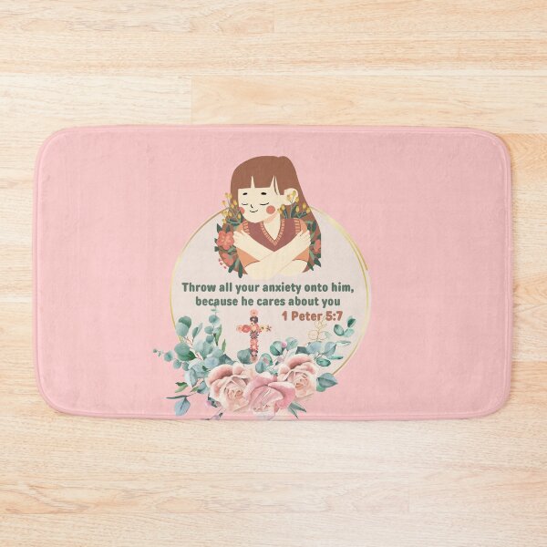 Item preview, Bible Scripture 1 Peter 5:7 designed and sold by VerseforWear.