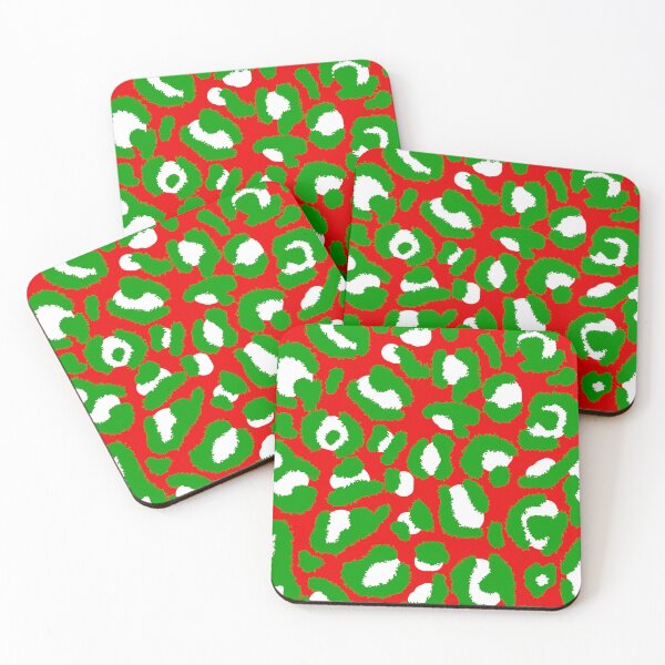 Item preview, Holiday Leopard Print Christmas Colors designed and sold by Julie Erin Designs.