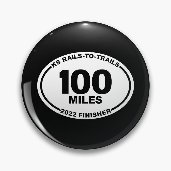 Item preview, KS RAILS TO TRAILS 100 MILE FINISHER designed and sold by bellamuert3.