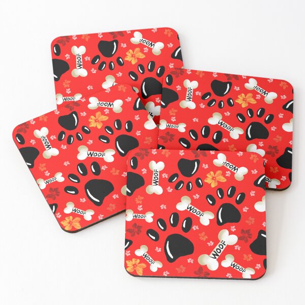 Item preview, Doggie bones and paw prints designed and sold by Artful Things.