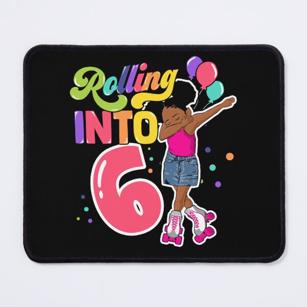 Item preview, Rolling Into 6 Years Old Dabbing Roller Skate 6th BDay designed and sold by QueenOfPrint.