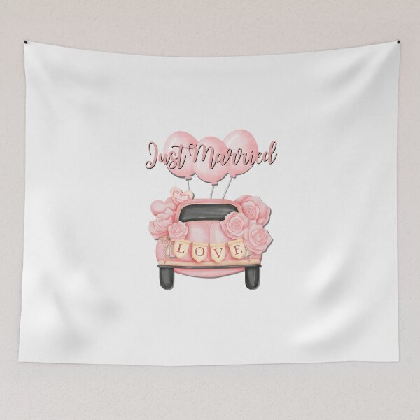 Item preview, Just Married Wedding Design designed and sold by indepthdesigns.