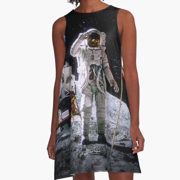 Moon Landing A-Line Dress