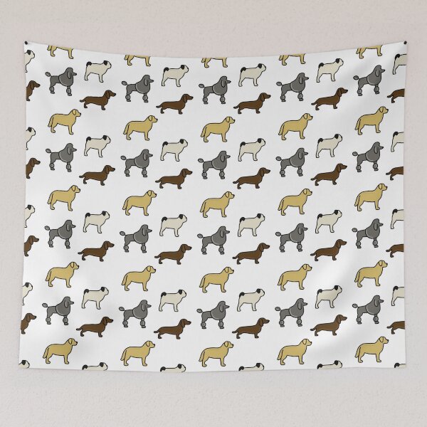 Item preview, Simple Dog Pattern designed and sold by hannahlllttt.