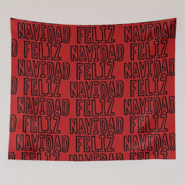 Item preview, Feliz Navidad (Black Ink Version) designed and sold by laforma.