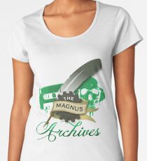 The Magnus Archives Logo Women's Premium T-Shirt