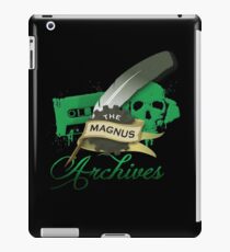 The Magnus Archives Logo iPad Case/Skin