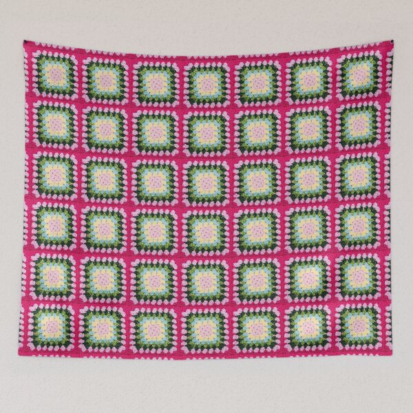 Item preview, Crochet Granny Square Rainbow designed and sold by Sasidenidesign.