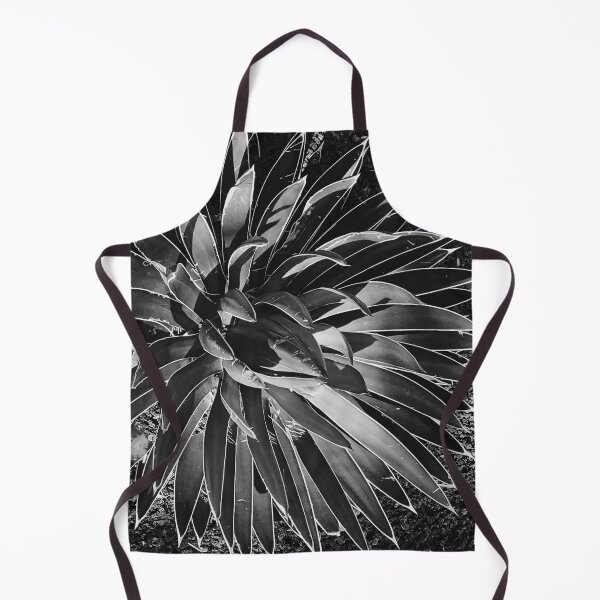 Item preview, Exotic Black And White Succulent Art Photo designed and sold by DEC02.