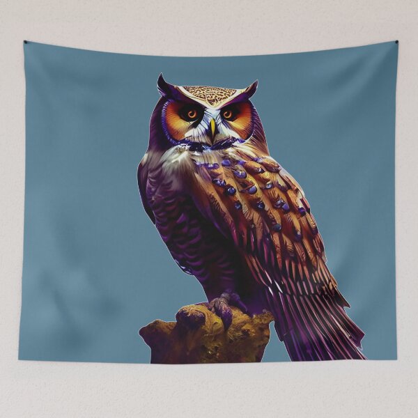Item preview, Owl Portrait designed and sold by franktact.