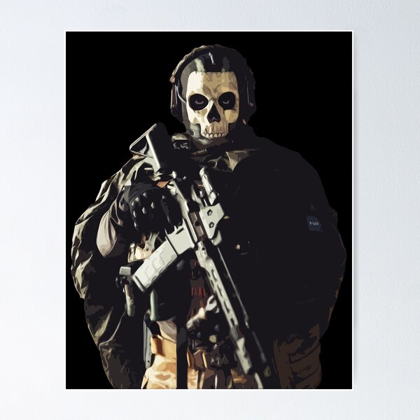 Cod Ghost MW2 2022  Fantasma, Dibujos, Muerte de ace