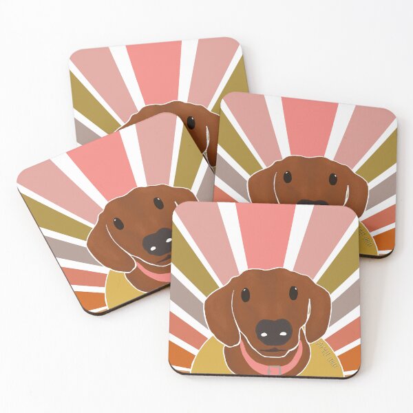 Item preview, Retro Dachshund  designed and sold by artylulu.