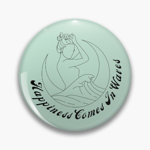 Item preview, Happiness Comes In Waves, Minimalist Beachy Boho  designed and sold by BohemiWANDERS.