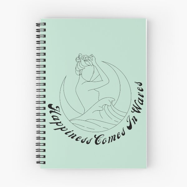 Item preview, Happiness Comes In Waves, Minimalist Beachy Boho  designed and sold by BohemiWANDERS.