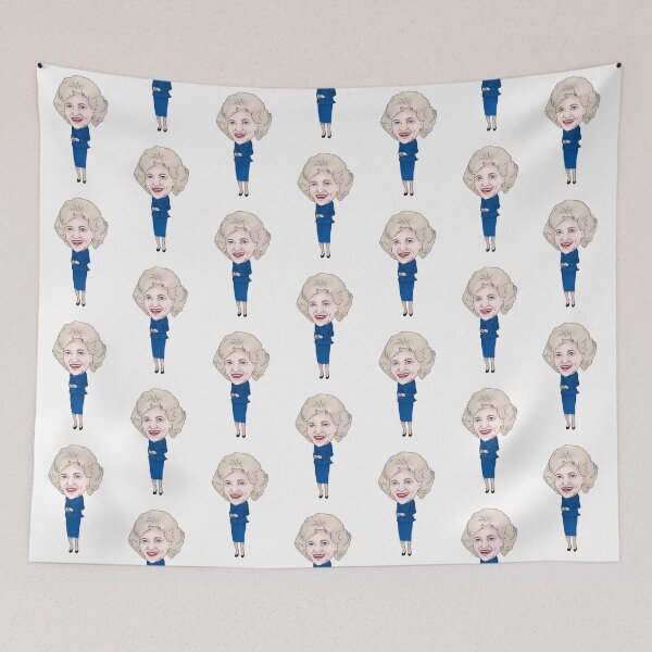 Artikelvorschau, Die goldene Mädchen-Betty White-Rose Nylund inspirierte Illustration entworfen und verkauft von MelancholyDoll.