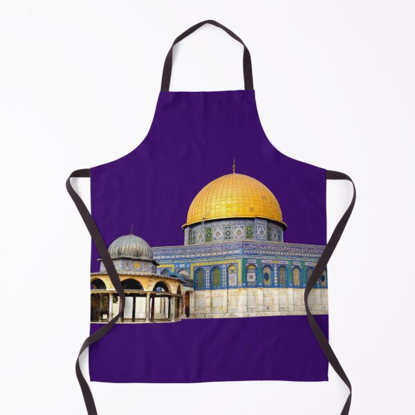 Item preview, Islamic Wall Art, Beige, blue, and orange mosque Dome of the Rock Temple Mount Old City Quds Day State of Palestine designed and sold by AnadAA.
