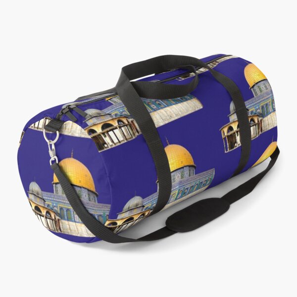 Item preview, Islamic Wall Art, Beige, blue, and orange mosque Dome of the Rock Temple Mount Old City Quds Day State of Palestine designed and sold by AnadAA.