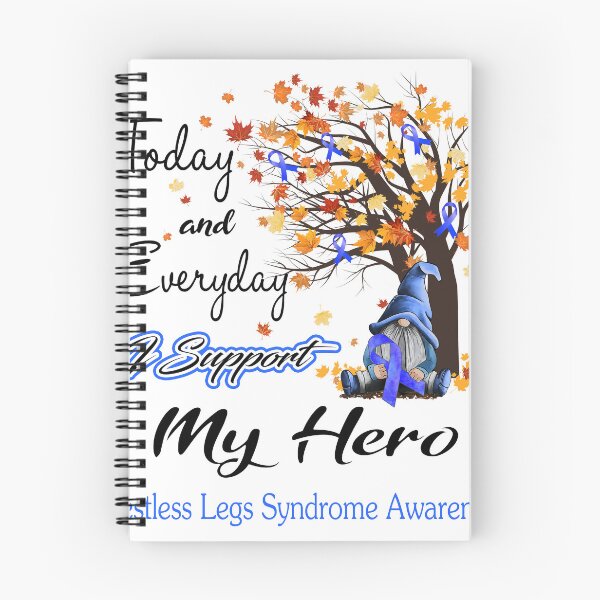 Item preview, Restless Legs Syndrome Awareness - Today and Everyday i support My Hero designed and sold by Aaron309.