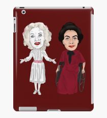 Whatever Happened to Baby Jane Inspired Bette Davis Joan Crawford Illustration iPad Case/Skin