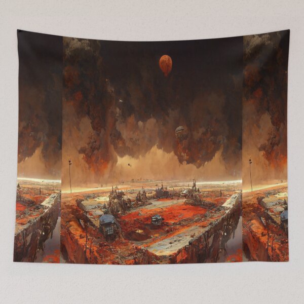 Item preview, Planet Warz - Deadbones - Outpost Takeos "Planet Hellcabone" designed and sold by Brazz Official.