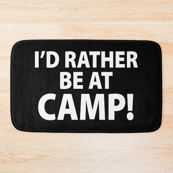 Item preview, I'd Rather Be At Camp! - Fun Shirts for Adults, Teens & Kids & Pets - Perfect Gift for Anyone Who Misses Summer Camp designed and sold by SkyArt2022.