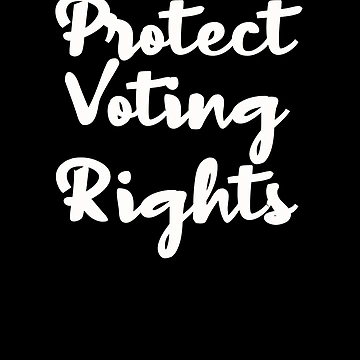 Artwork thumbnail, Protect Voting Rights by Oops! I Printed It