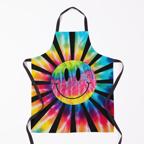 Item preview, Tie-Dye Positive Happy Smiley Face designed and sold by BronikowskiART.