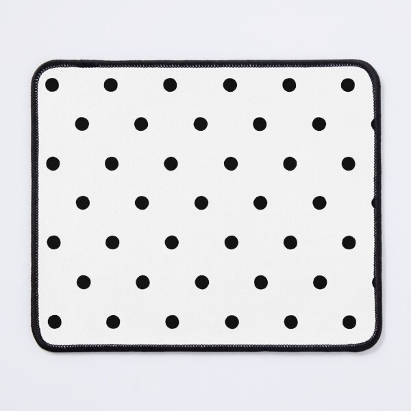 Item preview, Black and White Classic Polka Dot Pattern designed and sold by All-Black-White.