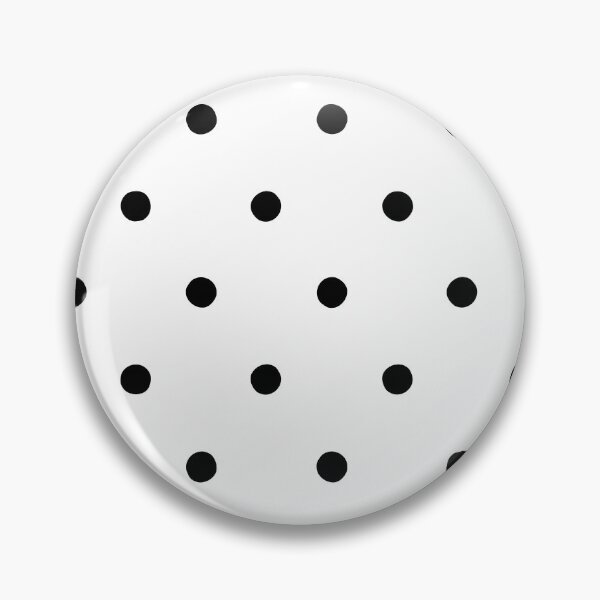 Item preview, Black and White Classic Polka Dot Pattern designed and sold by All-Black-White.
