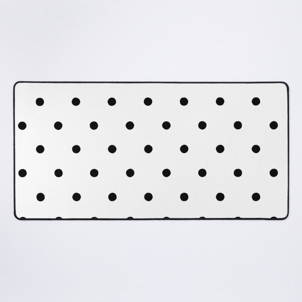 Item preview, Black and White Classic Polka Dot Pattern designed and sold by All-Black-White.