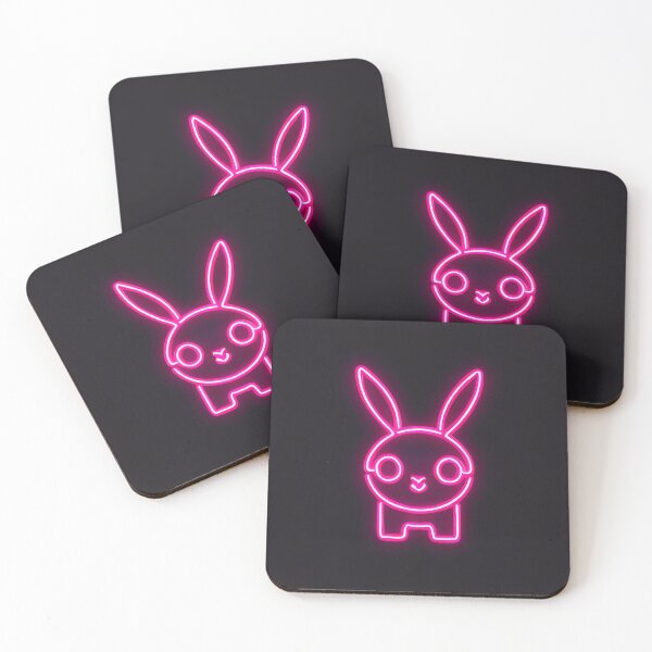 Item preview, Cyberpunk happy bunny neon style designed and sold by Laguardia3D.