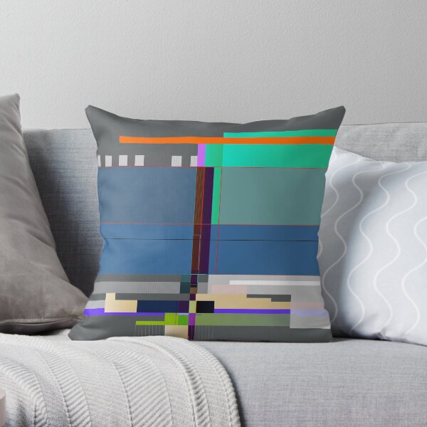 Mid Century Throw Pillow