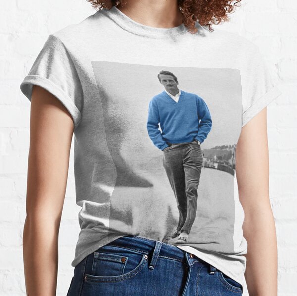 Item preview, Paul Newman in a blue sweater designed and sold by carmencuarzo.