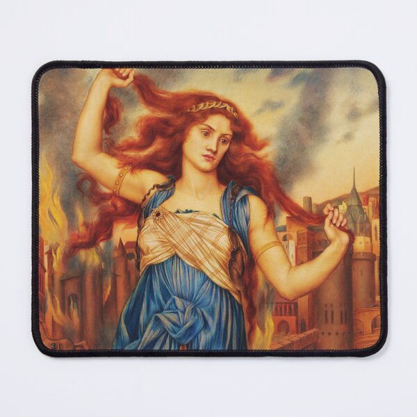 Item preview, Cassandra | Evelyn de Morgan | 1898 Pre-Raphaelite Art designed and sold by CJET.