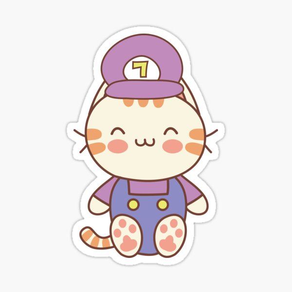 Cat Bowser Jr. Sticker for Sale by tootytots