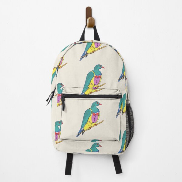 Item preview, Wood pigeon Kereru wearing a suit designed and sold by piedaydesigns.