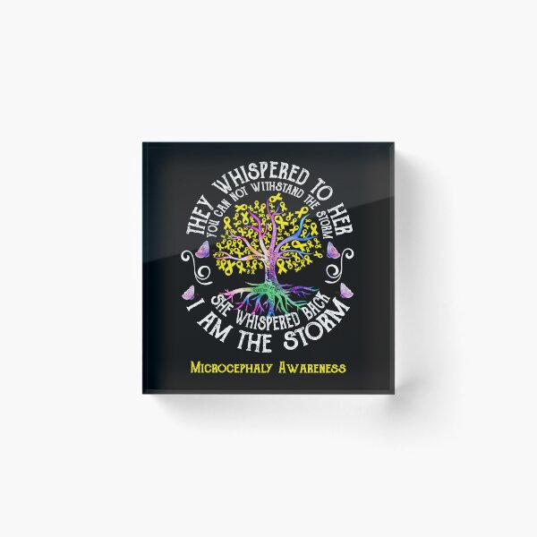 Item preview, Microcephaly Awareness - Microcephaly Warrior I Am The Storm designed and sold by RunningShop.