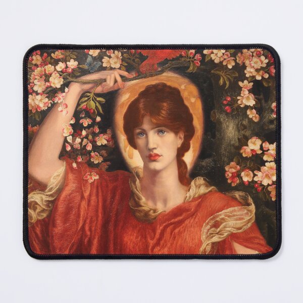Item preview, A Vision of Fiammetta | Dante Gabriel Rossetti | 1878 Pre-Raphaelite Art designed and sold by CJET.