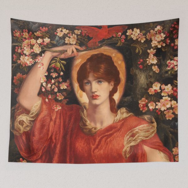 Item preview, A Vision of Fiammetta | Dante Gabriel Rossetti | 1878 Pre-Raphaelite Art designed and sold by CJET.